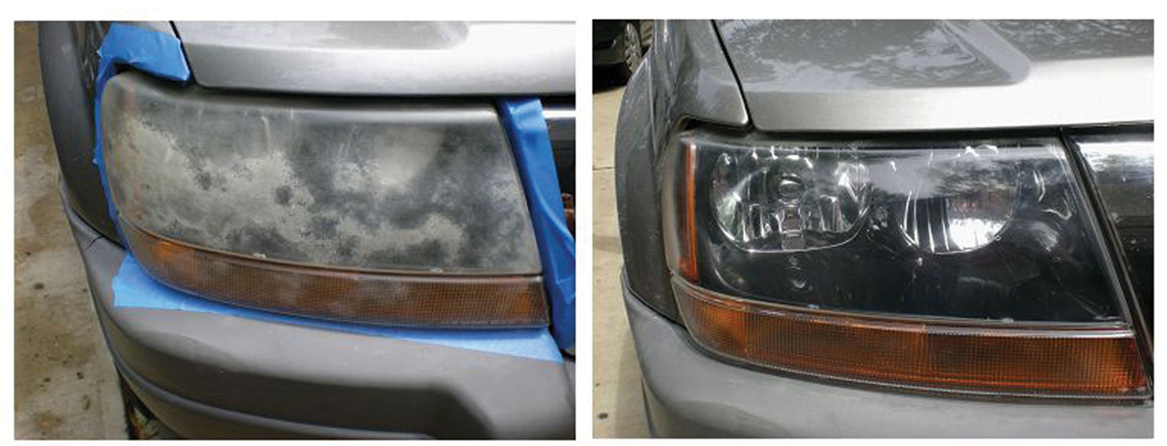 Visibly Clearer Headlight Restoration